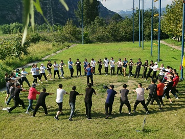 拓展體能 歷練心靈 增強黨員凝聚力 -金橋焊材集團黨員團建再出發(fā)